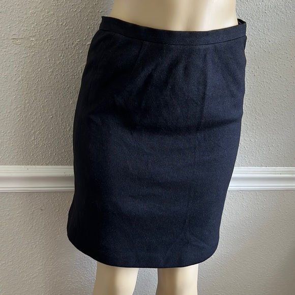 Hermes Dresses & Skirts - HERMES Paris Black Classic Pencil Skirt Size 38